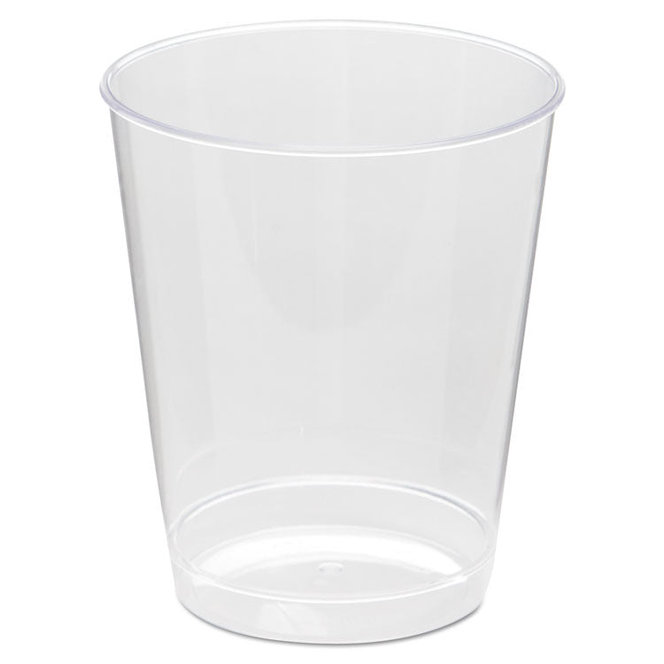 Comet Plastic Tumbler, 8 Oz, Clear, Tall, 25/pack, 20 Packs/carton 1