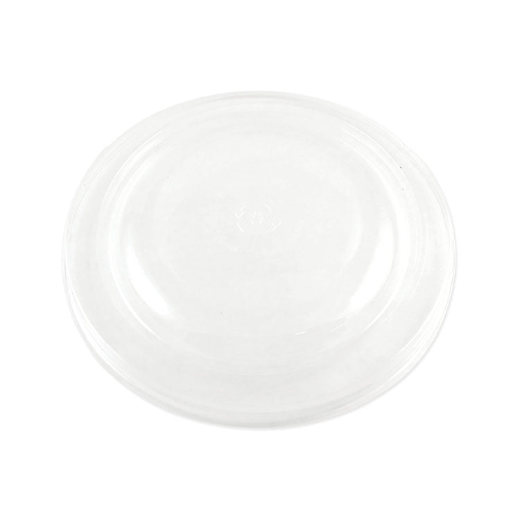 PLA Lids for Fiber Bowls, 7.5" Diameter x 1"h, Clear, Plastic, 300/Carton 1