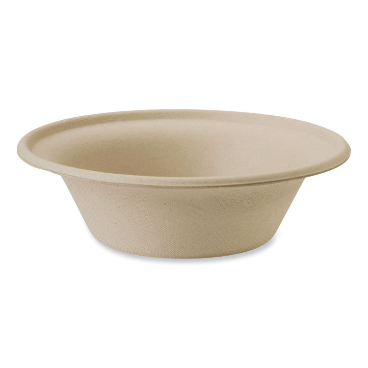 Fiber Bowls, 11.5 oz, 6 x 6 x 1.7, Natural, Paper, 1,000/Carton 1