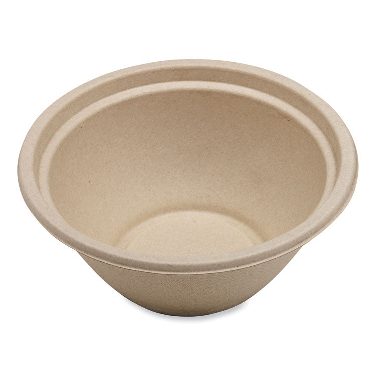 Fiber Bowls, 32 oz, 7.4 x 7.4 x 3.2, Natural, Paper, 500/Carton 1