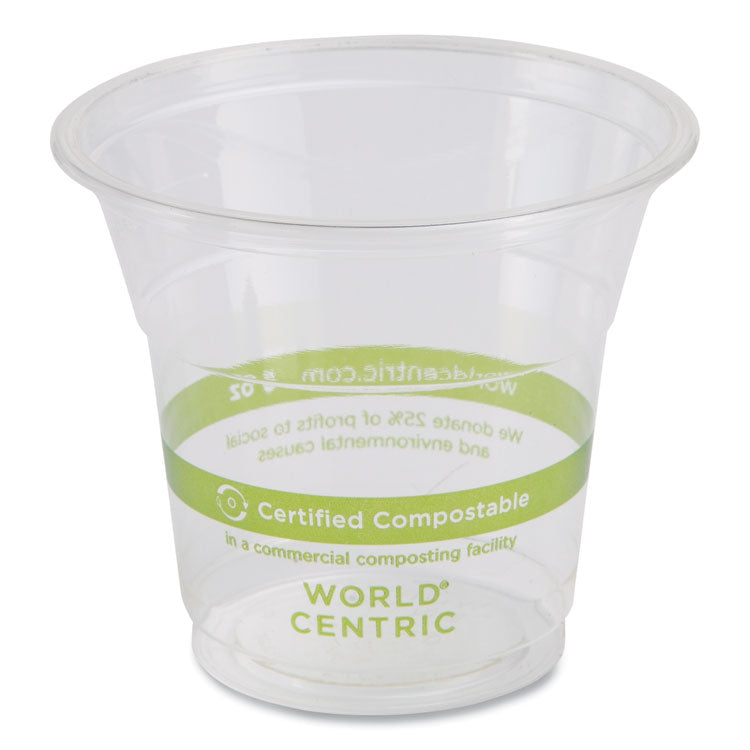 PLA Clear Cold Cups, 5 oz, Clear, 2,000/Carton 1