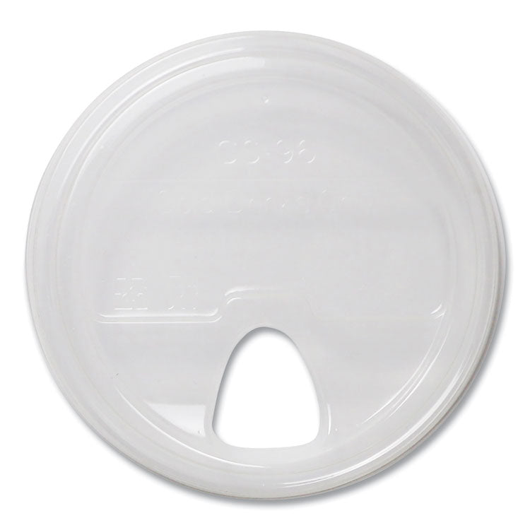 PLA Clear Cold Cup Lids, Fits 9 oz to 24 oz Cups, Clear, 1,000/Carton 1