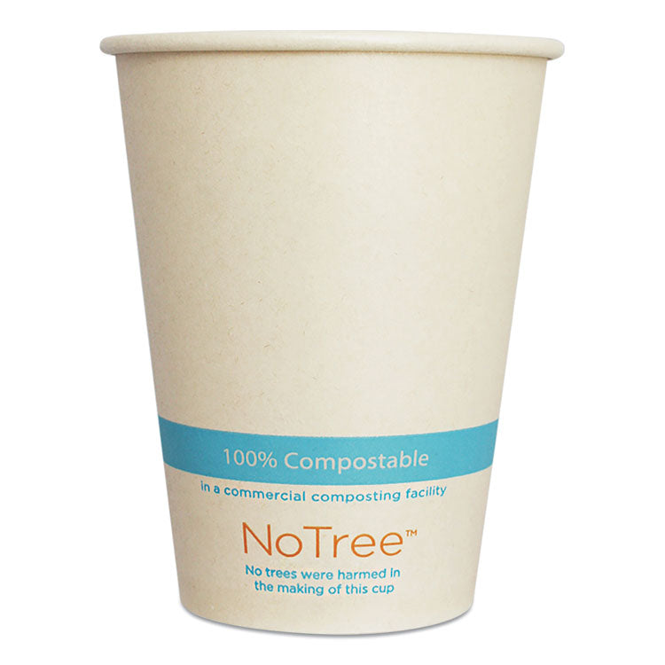 Notree Paper Hot Cups, 12 Oz, Natural, 1,000/carton 1