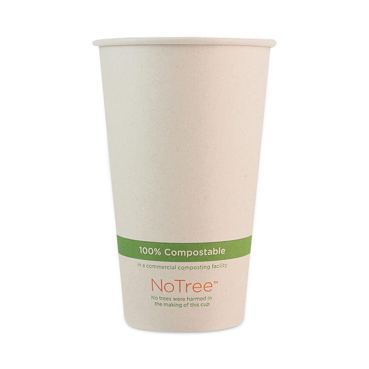 Notree Paper Hot Cups, 16 Oz, Natural, 1,000/carton 1