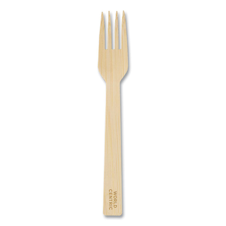 Bamboo Cutlery, Fork, 6.7", Natural, 2,000/Carton 1