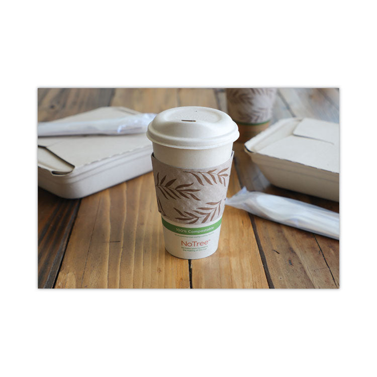 Hot Cup Sleeves, Fits 10, 12, 16, 20 Oz Cups, Natural, 1,000/carton 2