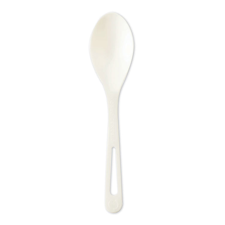 Tpla Compostable Cutlery, Spoon, 6", White, 1,000/carton 1