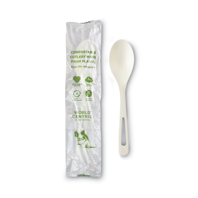 Tpla Compostable Cutlery, Spoon, 6", White, 750/carton 1