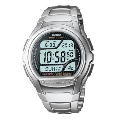 Atomic Digital Watch Silver 1