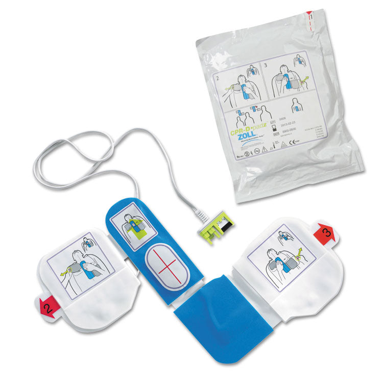 Cpr-D-Padz Adult Electrodes, 5-Year Shelf Life 1