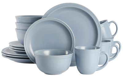 Siam Matte Blue16pc Dinnerware