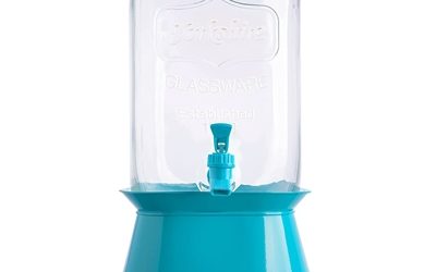 Blue 2 Gallon Mason Bev Disp