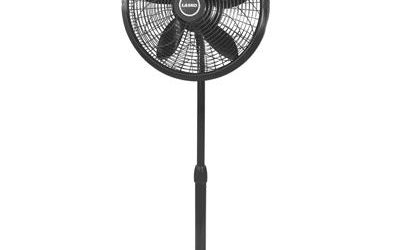 18″ Pedestal Fan  Black