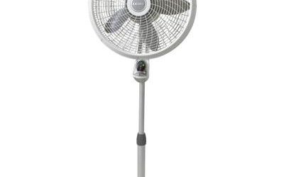 18″ Pedestal Fan White