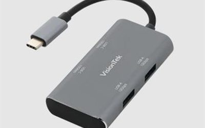 USB C to 2x USB A 2x USB C