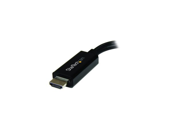 StarTech.com HD2DP HDMI to DisplayPort Converter - HDMI to DP Adapter with USB Power - 4K - Image 2