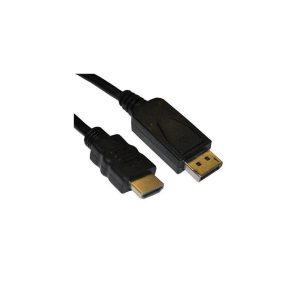 4XEM 4XDPMHDMIMCBL 4XEM 6Ft DisplayPort To HDMI Cable - DisplayPort/HDMI for Audio/Video Device, TV, Monitor, Projector - 6 ft - 1 x DisplayPort Male Digital Audio/Video - 1 x HDMI Male Digital