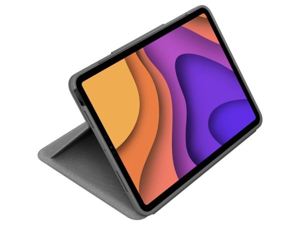 Logitech Folio Touch Keyboard and Trackpad Cover for iPad Air 4th & 5th Gen (Oxford Grey) - Image 3