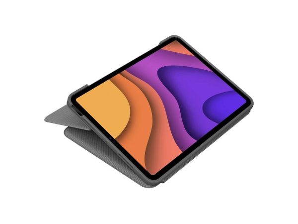 Logitech Folio Touch Keyboard and Trackpad Cover for iPad Air 4th & 5th Gen (Oxford Grey) - Image 4