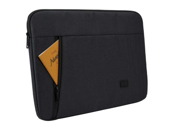 Case Logic Huxton Carrying Case (Sleeve) for 15.6" Notebook - Black - Polyester - 11.6" Height x 15.7" Width x 1.2" Depth - Image 5