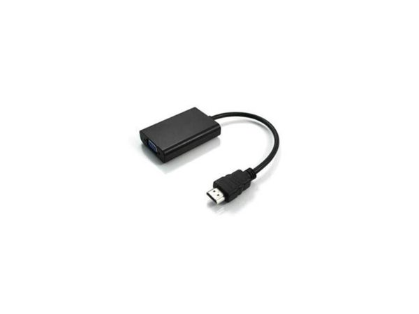5PK HDMI 1.3 Male to VGA Female Black Active Adapters For Resolution Up to 1920x1200 (WUXGA) - 100% - Image 2