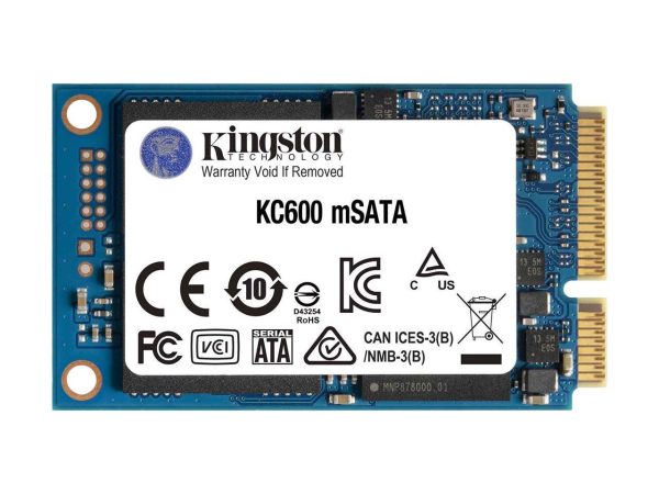 Kingston KC600 256GB MSATA Internal Solid State Drive SKC600MS/256G - Image 2