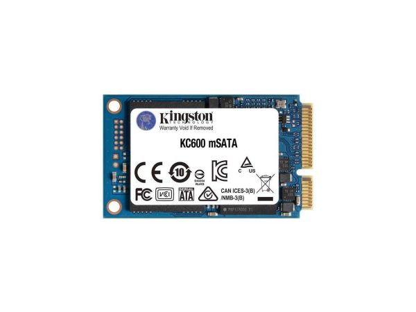 Kingston KC600 256GB MSATA Internal Solid State Drive SKC600MS/256G - Image 3