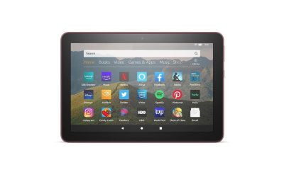 Amazon Fire HD 8 Tablet 8″ WXGA 64GB Storage Plum B0839MZHBB