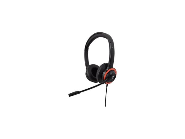 V7 USB HEADSET W/BOOM MIC EDU - Image 5