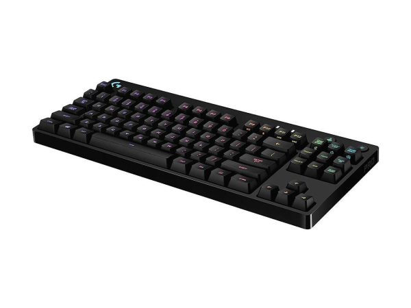 Logitech G PRO Mechanical Gaming Keyboard, Ultra Portable Tenkeyless Design, Detachable Micro USB Cable, 16.8 Million Color LIGHTSYNC RGB Backlit Keys - Image 3