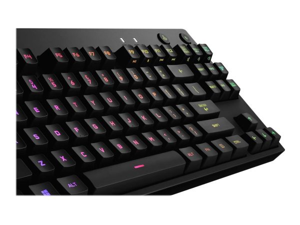 Logitech G PRO Mechanical Gaming Keyboard, Ultra Portable Tenkeyless Design, Detachable Micro USB Cable, 16.8 Million Color LIGHTSYNC RGB Backlit Keys - Image 5