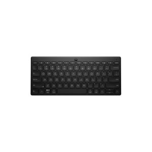 HP 350 Keyboard - Wireless Connectivity - Bluetooth - 32.81 ft - English (Canada) - QWERTY Layout - Mobile Phone, Tablet, Notebook, Desktop Computer, Smart TV - PC, Mac - Plunger Keyswitch - AAA Batte