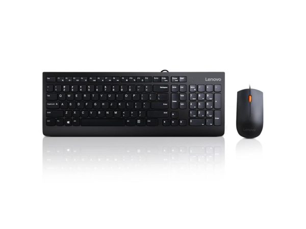 Lenovo Essential Wired Keyboard (Black) - US English - Image 2