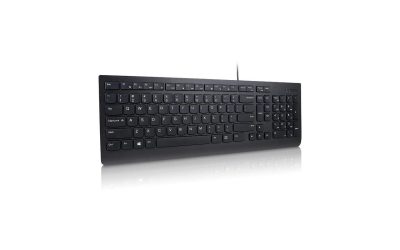 Lenovo Essential Wired Keyboard (Black) – US English