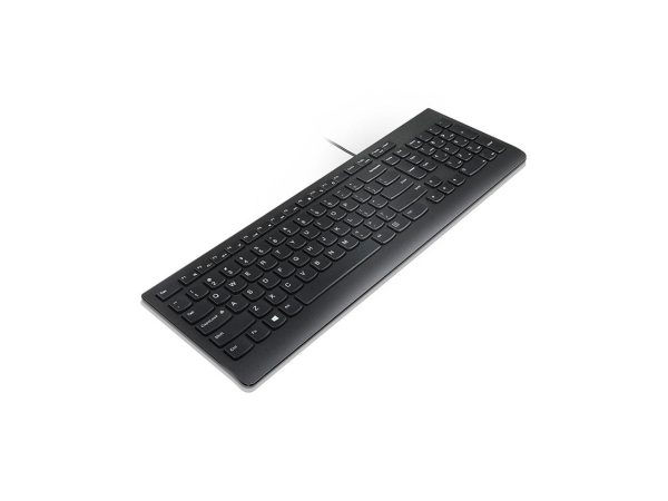 Lenovo Essential Wired Keyboard (Black) - US English - Image 5