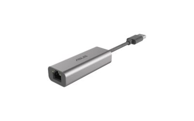 Asus USB-C2500 2.5Gigabit Ethernet Adapter – USB 3.2 (Gen 1) Type A – 1 Port(s) – 1 – Twisted Pair