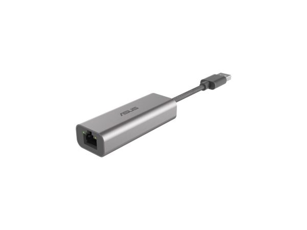 Asus USB-C2500 2.5Gigabit Ethernet Adapter - USB 3.2 (Gen 1) Type A - 1 Port(s) - 1 - Twisted Pair