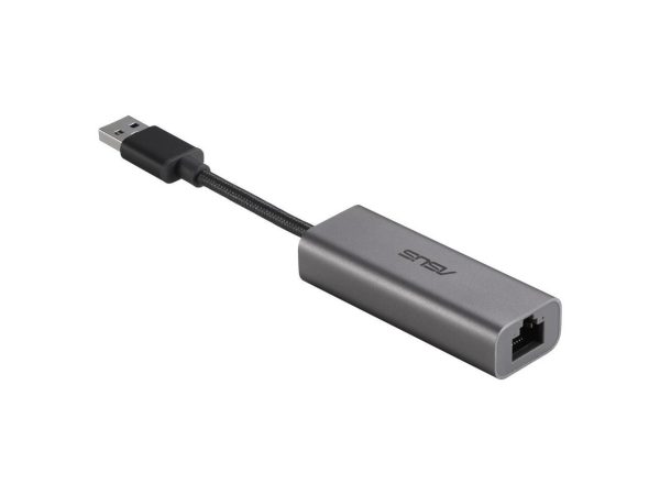 Asus USB-C2500 2.5Gigabit Ethernet Adapter - USB 3.2 (Gen 1) Type A - 1 Port(s) - 1 - Twisted Pair - Image 3