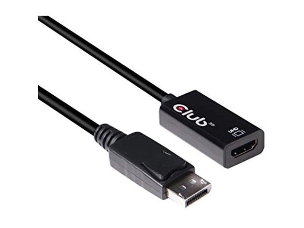 CLUB 3D CAC-1080 DP 1.4 TO HDMI 2.0A 4K 60HZ HDR - Image 2