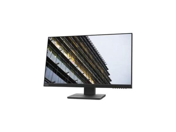 Lenovo ThinkVision E24-28 23.8" Full HD 60Hz WLED LCD Monitor - 16:9 - Raven Black - Image 2