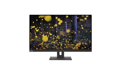 Lenovo ThinkVision E27q-20 27″ WQHD 75Hz WLED LCD Monitor – 16:9 – Raven Black