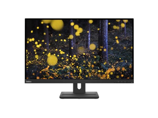 Lenovo ThinkVision E27q-20 27" WQHD 75Hz WLED LCD Monitor - 16:9 - Raven Black - Image 2