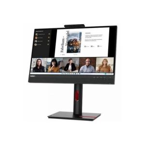 Lenovo ThinkCentre TIO22GEN5 21.5" Webcam Full HD LED Monitor - 16:9 - Black - 22" Class - In-plane Switching (IPS) Technology - WLED Backlight - 1920 x 1080 - 16.7 Million Colors - 250 Nit