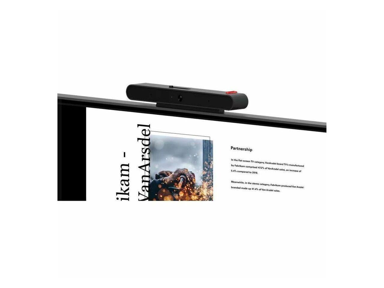 Lenovo ThinkCentre TIO22GEN5 21.5" Webcam Full HD LED Monitor - 16:9 - Black - 22" Class - In-plane Switching (IPS) Technology - WLED Backlight - 1920 x 1080 - 16.7 Million Colors - 250 Nit - Image 4