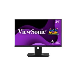 ViewSonic 24" 75 Hz IPS FHD IPS Monitor 5 ms 1920 x 1080 HDMI, DisplayPort, USB, RJ45 Flat Panel VG2456A
