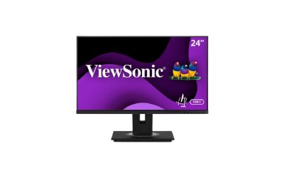 ViewSonic 24″ 75 Hz IPS FHD IPS Monitor 5 ms 1920 x 1080 HDMI, DisplayPort, USB, RJ45 Flat Panel VG2456A