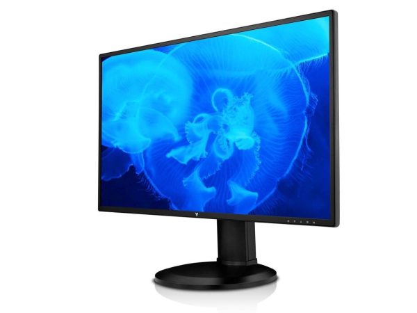 V7 L27HAS2K-2N 27" QHD 2560x1440 LED LCD ADS Monitor with Built-In Speakers