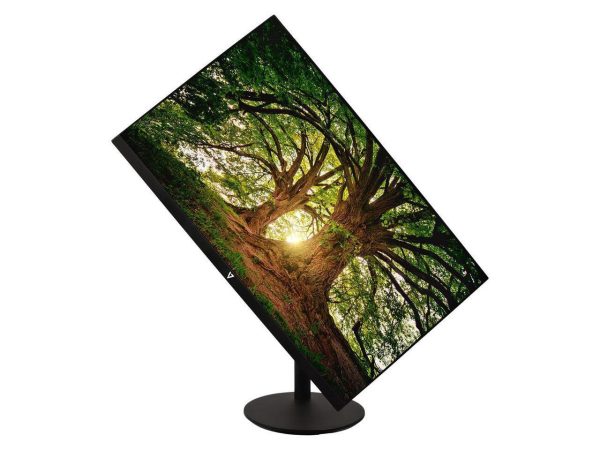 V7 L238IPS-HAS-N 24" (23.8" viewable) Full HD LED LCD Monitor - 16:9 - Black - In-plane Switching (IPS) Technology - 1920 x 1080 - 16.7 Million Colors - 220 Nit - 14 ms - 60 Hz - Image 5