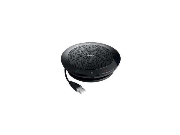 Jabra Speak 510 MS Portable Speaker for Music and Calls Black