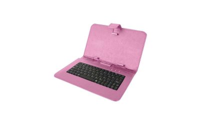 SuperSonic 10″ Tablet Keyboard and Folding Case SC-310KB Pink NEW